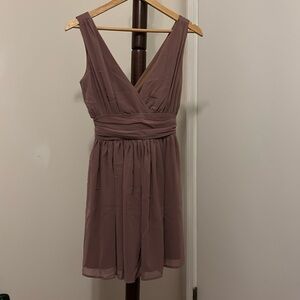 Mauve Charlotte Russe dress